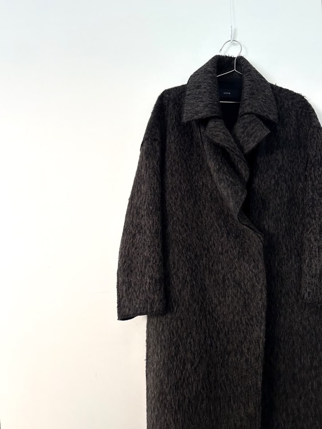 SYSTEM mohair wool coat / grey 상품이미지3