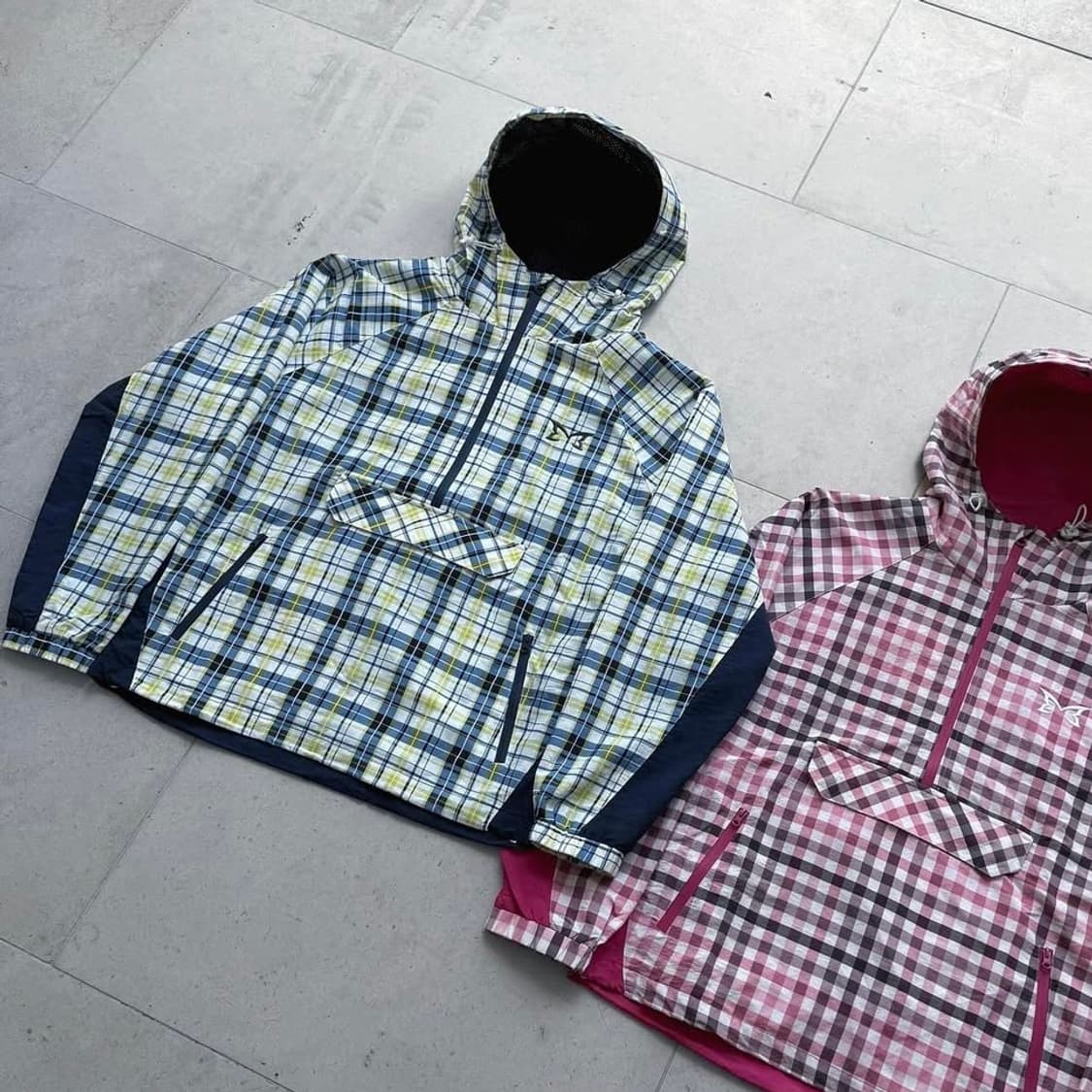 Mertra PLAID SOFTSHELL 소프트쉘 블루 S 상품이미지3