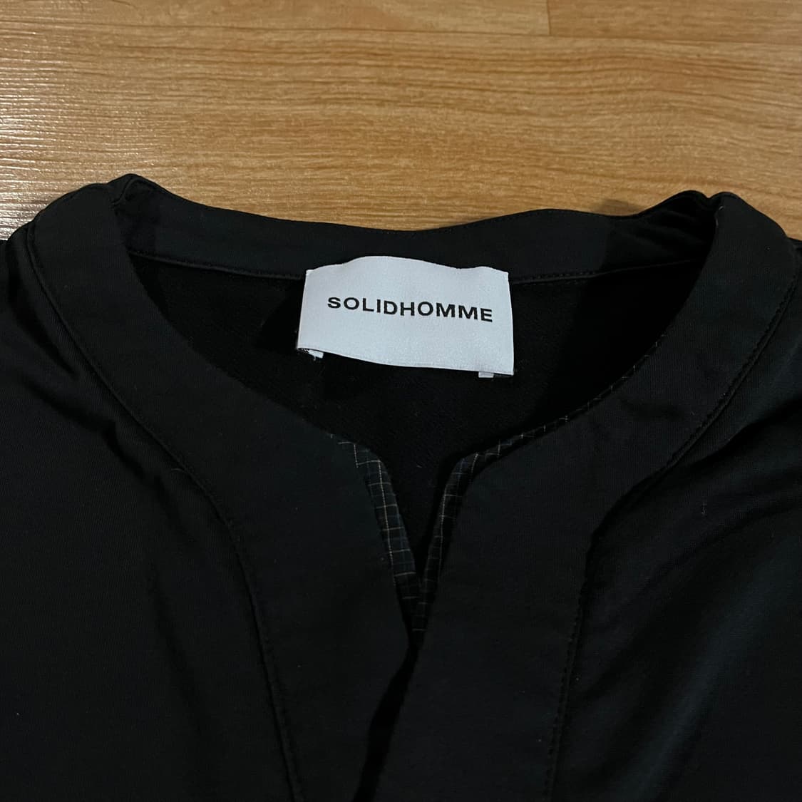 [105] 솔리드옴므 헨리넥 롱슬리브 상품이미지3