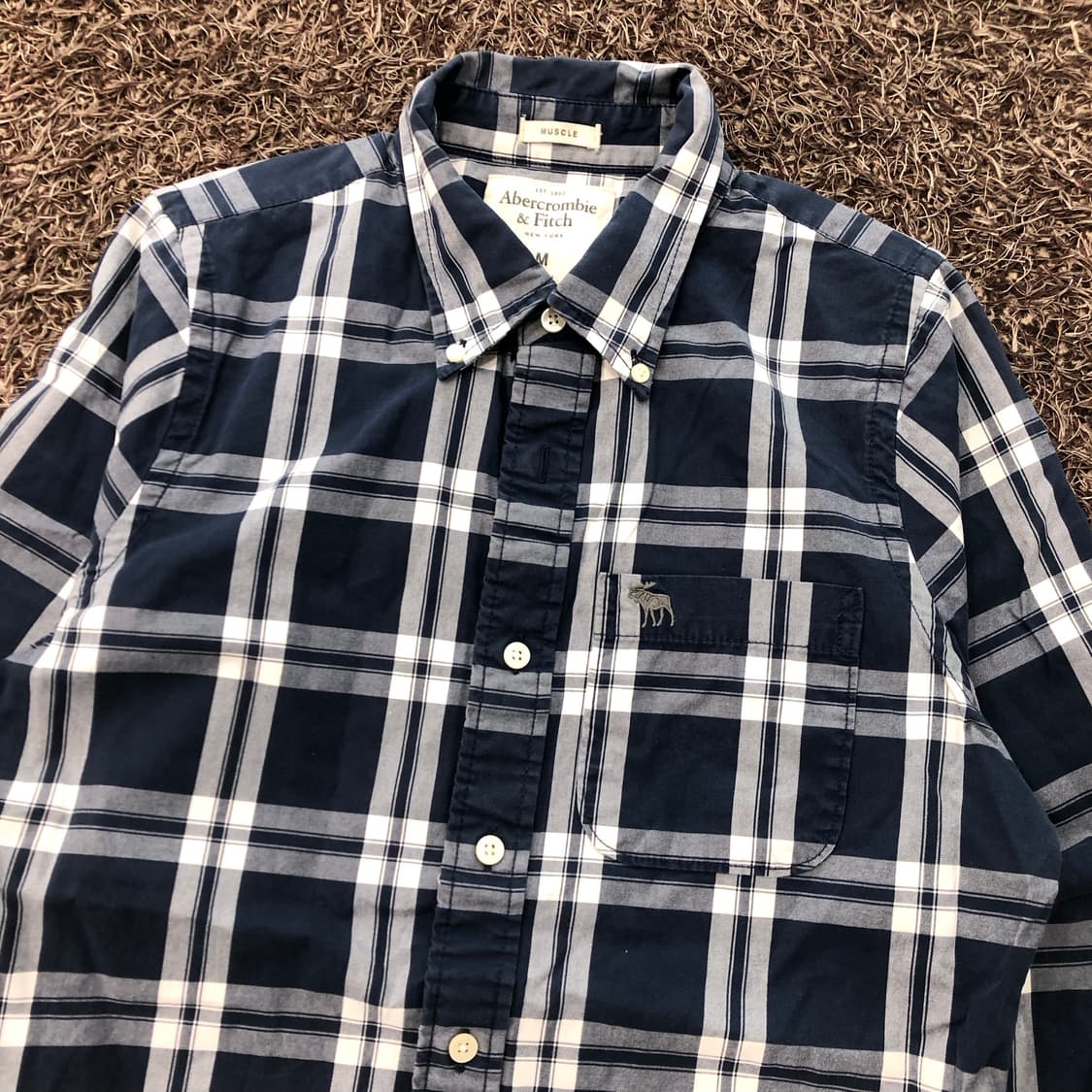 아베크롬비 체크 셔츠 상품이미지2