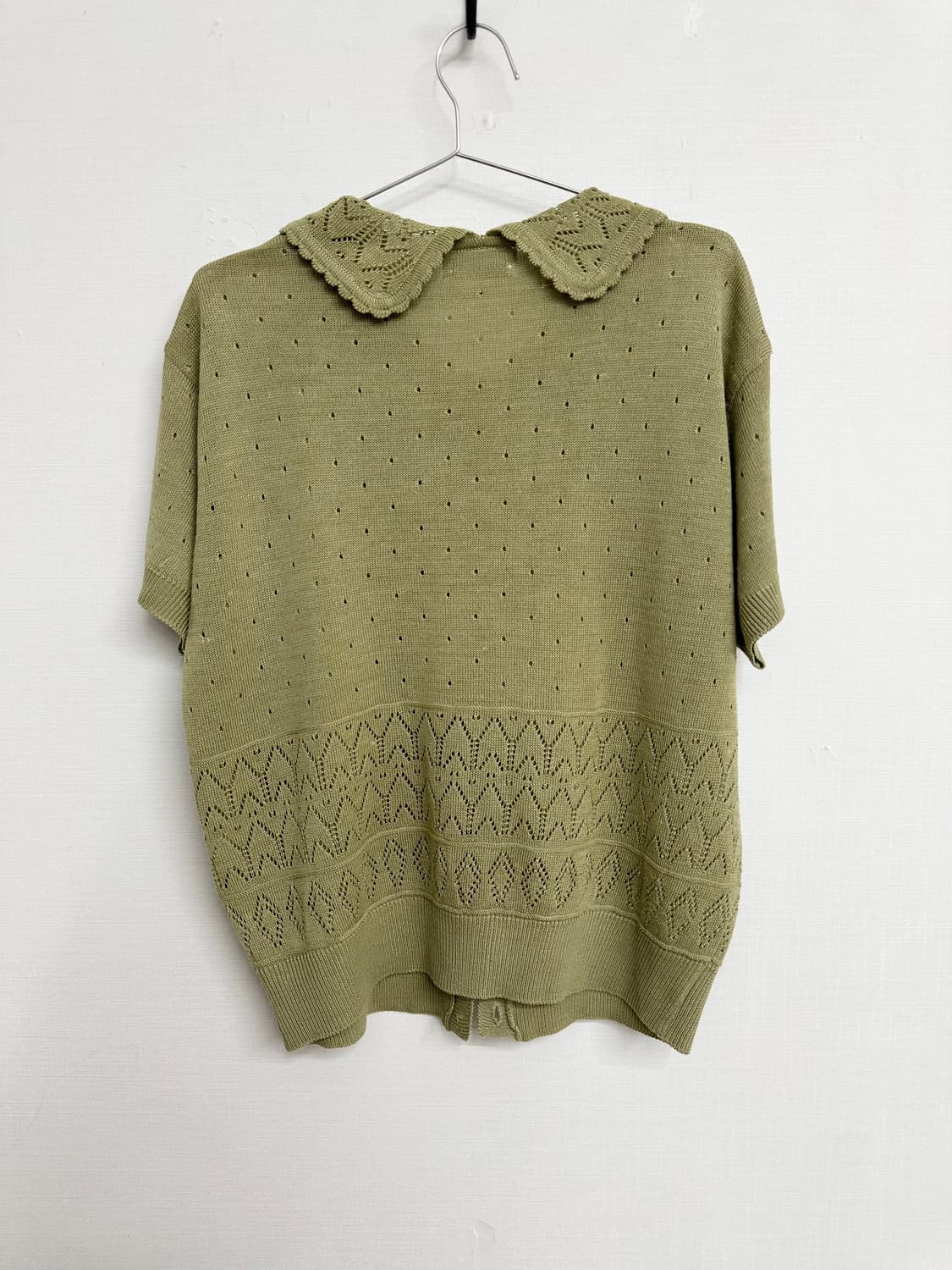 punching  green cardigan 상품이미지4