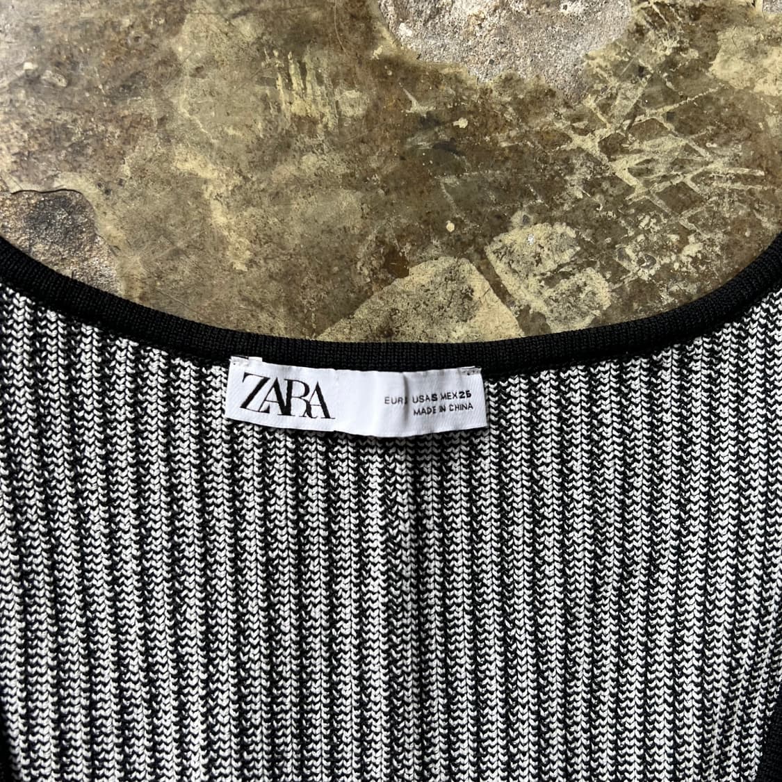 S) ZARA 자라 수슬 니트 탱크탑 나시 민소매 상품이미지6