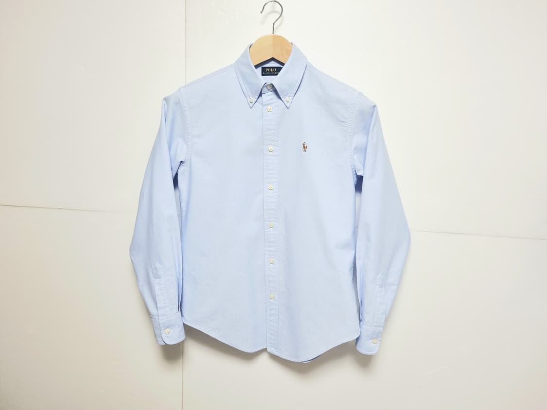 여성 상태양호 폴로 2023 QR인증 옥스퍼드 옥스포드 긴팔 남방 셔츠 상품이미지2