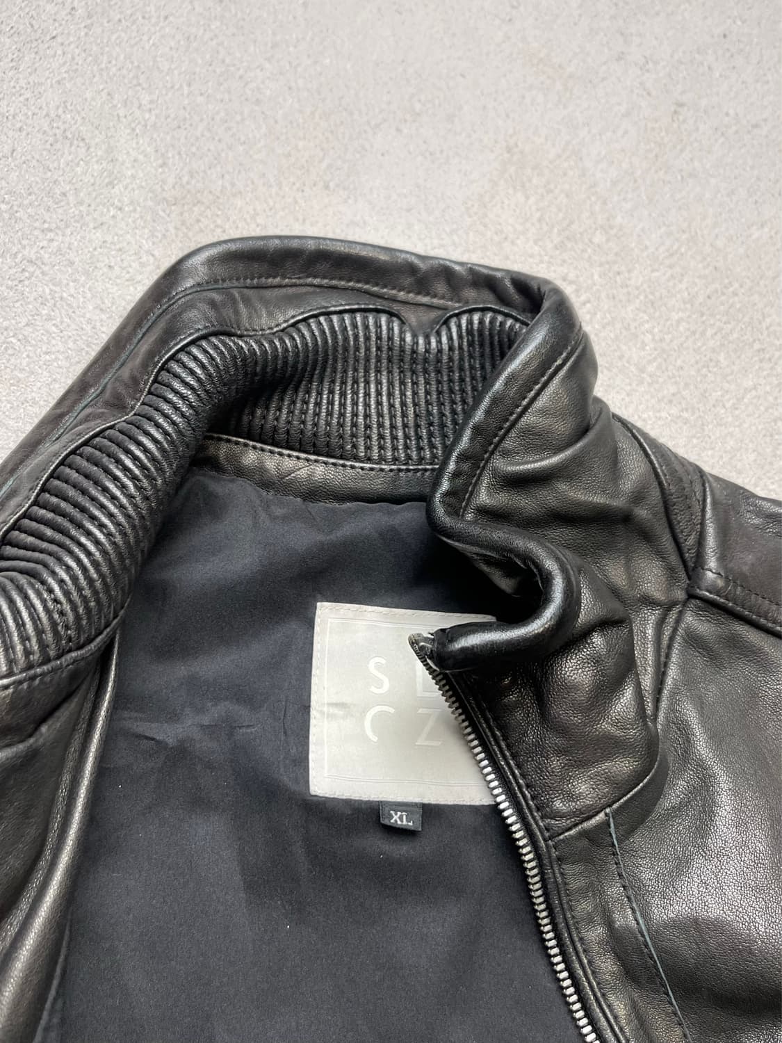 [XL] SLCZ 레더자켓 -양가죽자켓 100-105slim jacket 상품이미지7