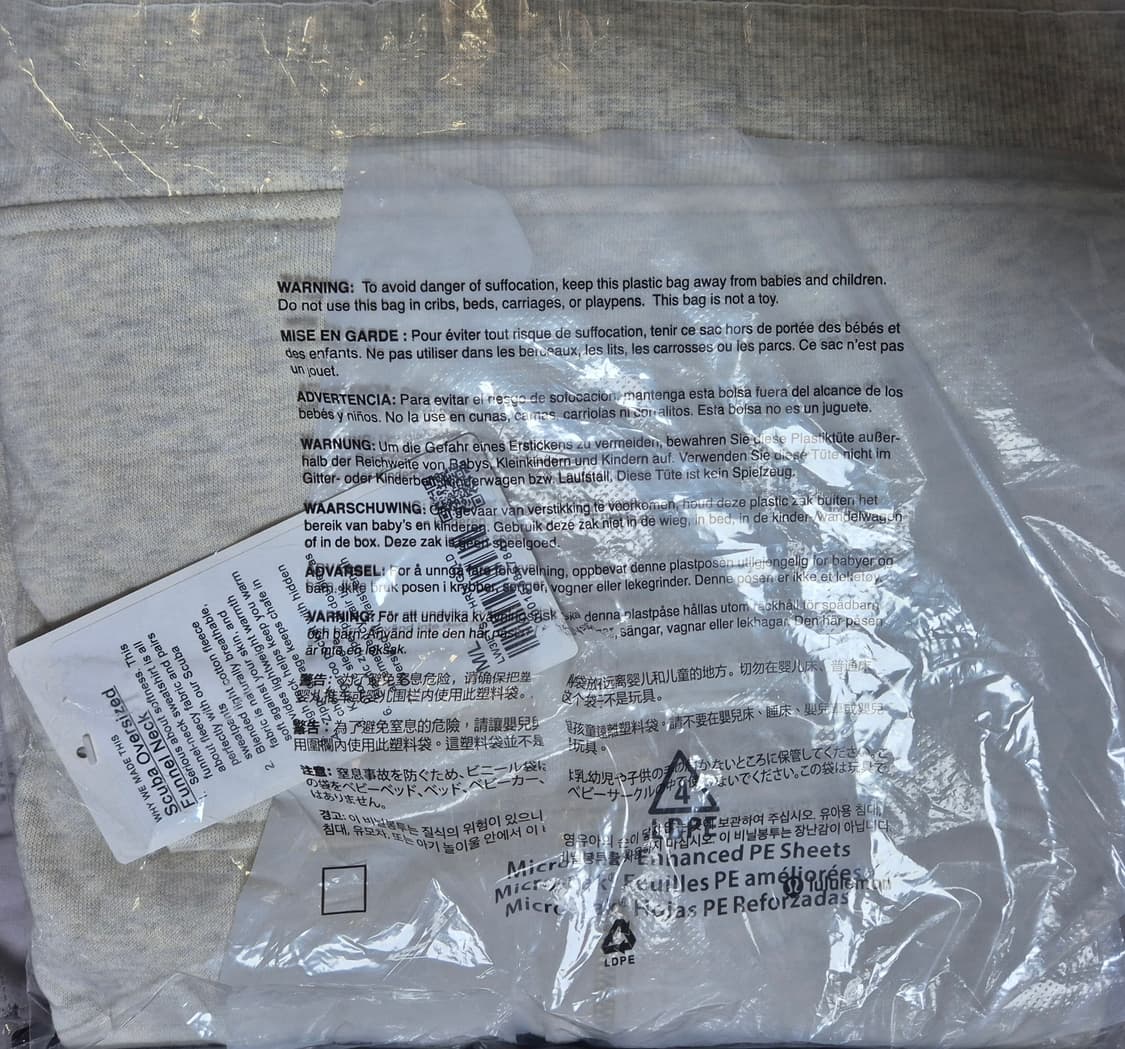 (새상품) 룰루레몬 스쿠바 오버사이즈 퍼넬넥 하프집업 상품이미지7