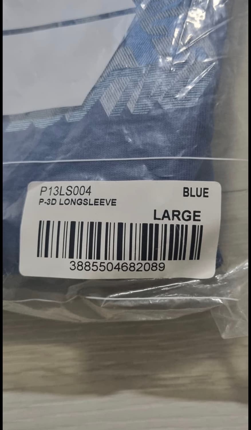 팔라스 롱슬리브 블루 L 새상품 팝니다. 상품이미지1