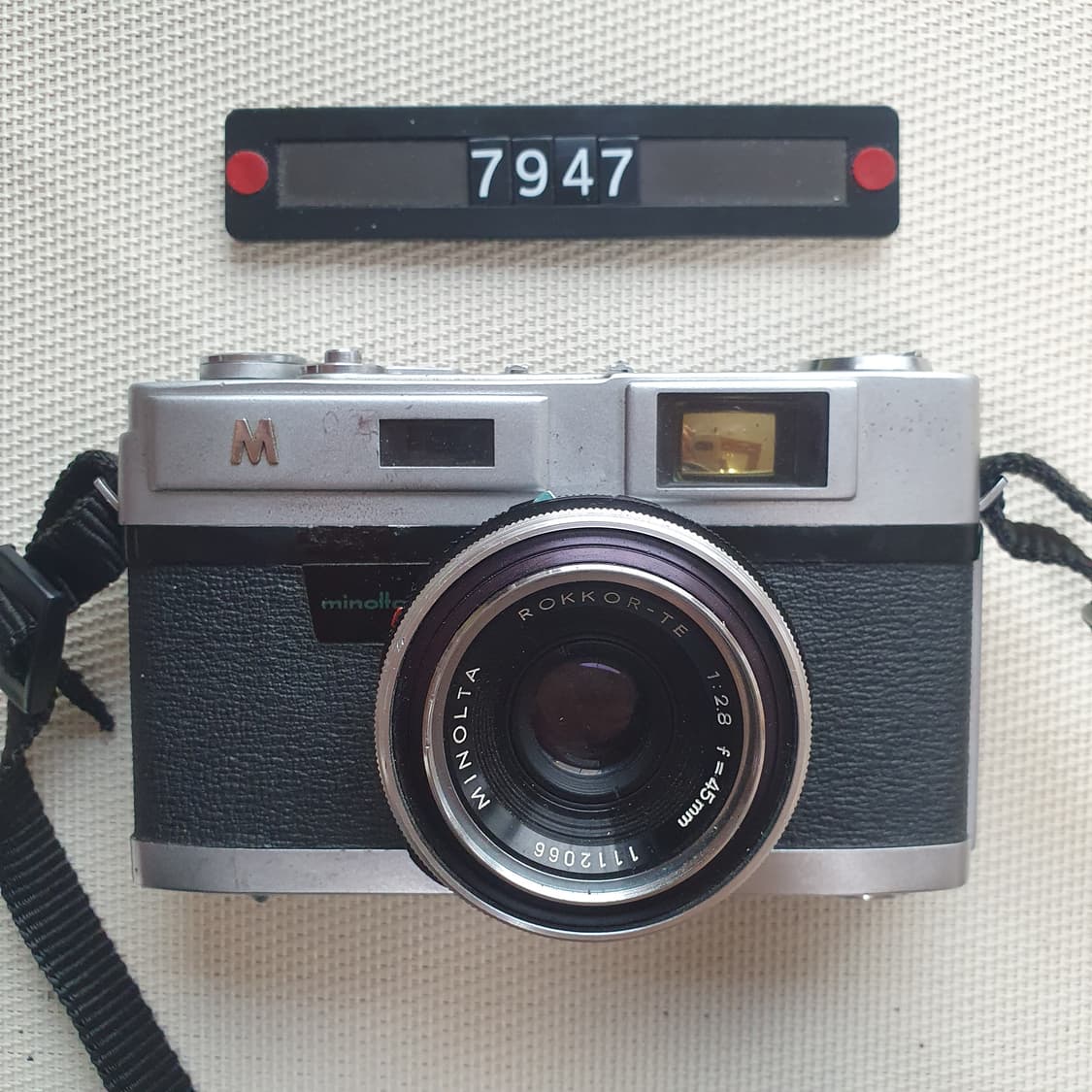 미놀타 A3 필름카메라 실버바디 상품이미지1
