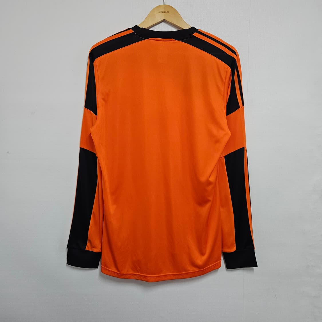 100 아디다스 축구 져지 긴팔티셔츠 오렌지 상품이미지2