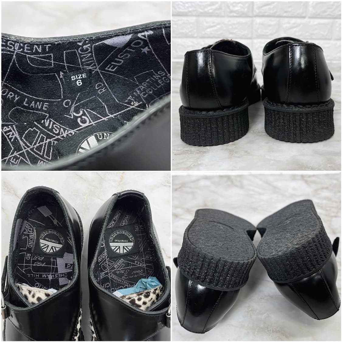 언더그라운드 아폴로 레오파드 송치 클리퍼 UK6 250 상품이미지7