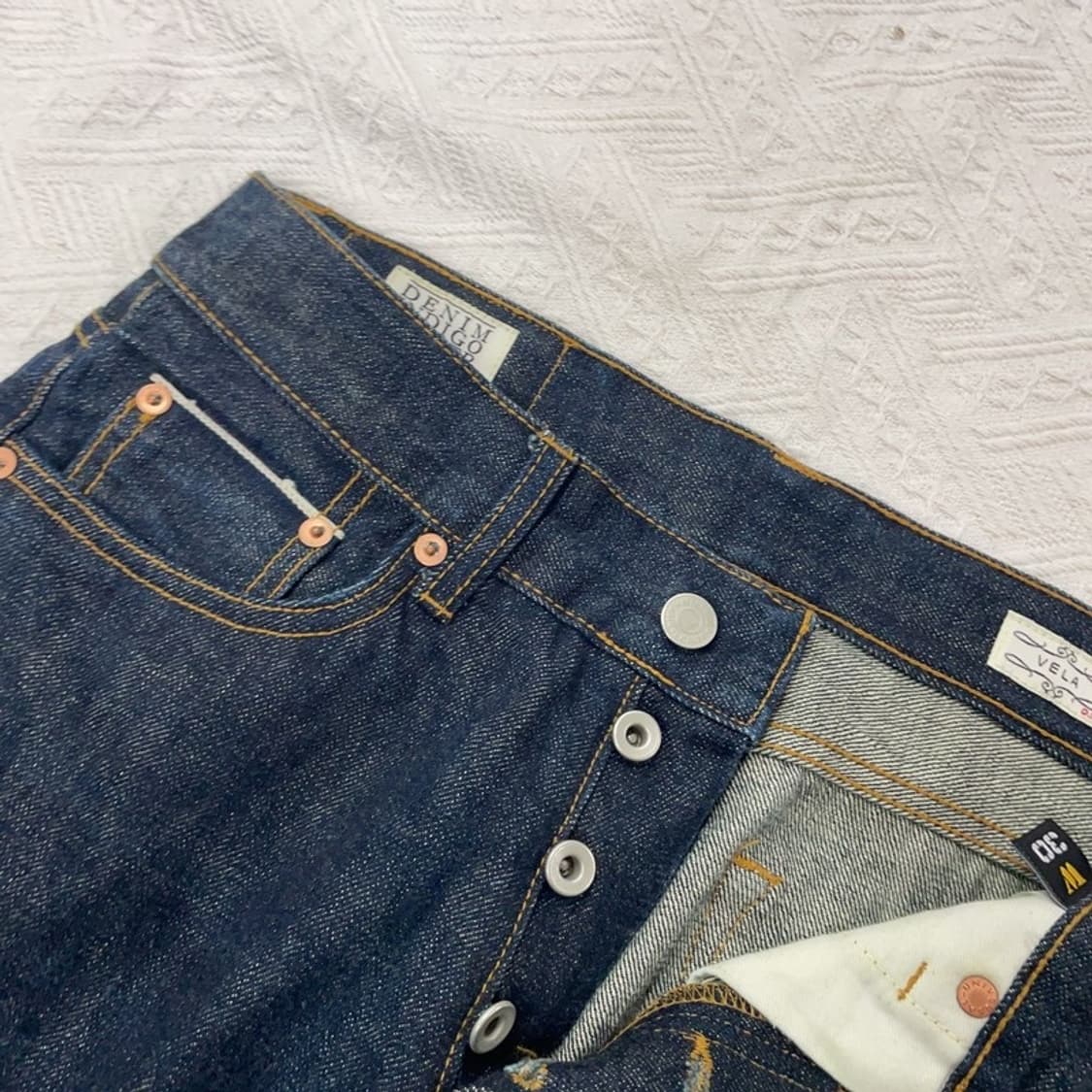[29인치] 데님인디고마스터 셀비지 청바지 상품이미지3