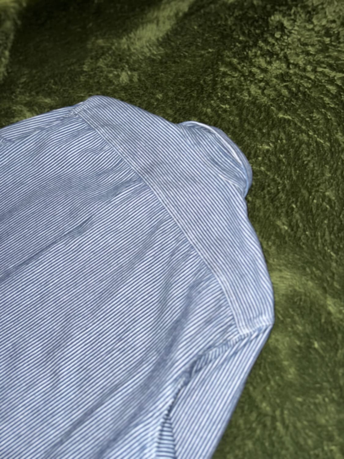 [L] EDWIN 에드윈 재팬 히코리 스트라이프 포켓 셔츠 상품이미지8