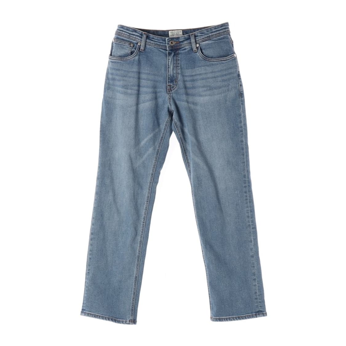 HAZZYS 스트레이트핏 워딩 데님 팬츠 80 상품이미지1