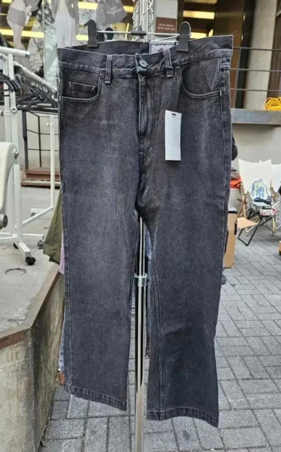 [2] SANDPIPER 샌드파이퍼 흑청 데님 상품이미지1