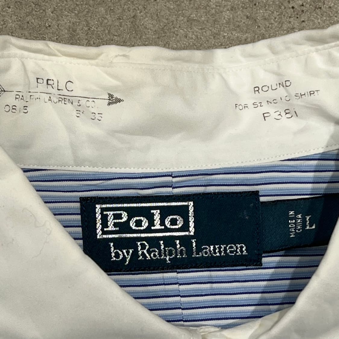 폴로 랄프로렌 스트라이프셔츠 s10239 상품이미지6