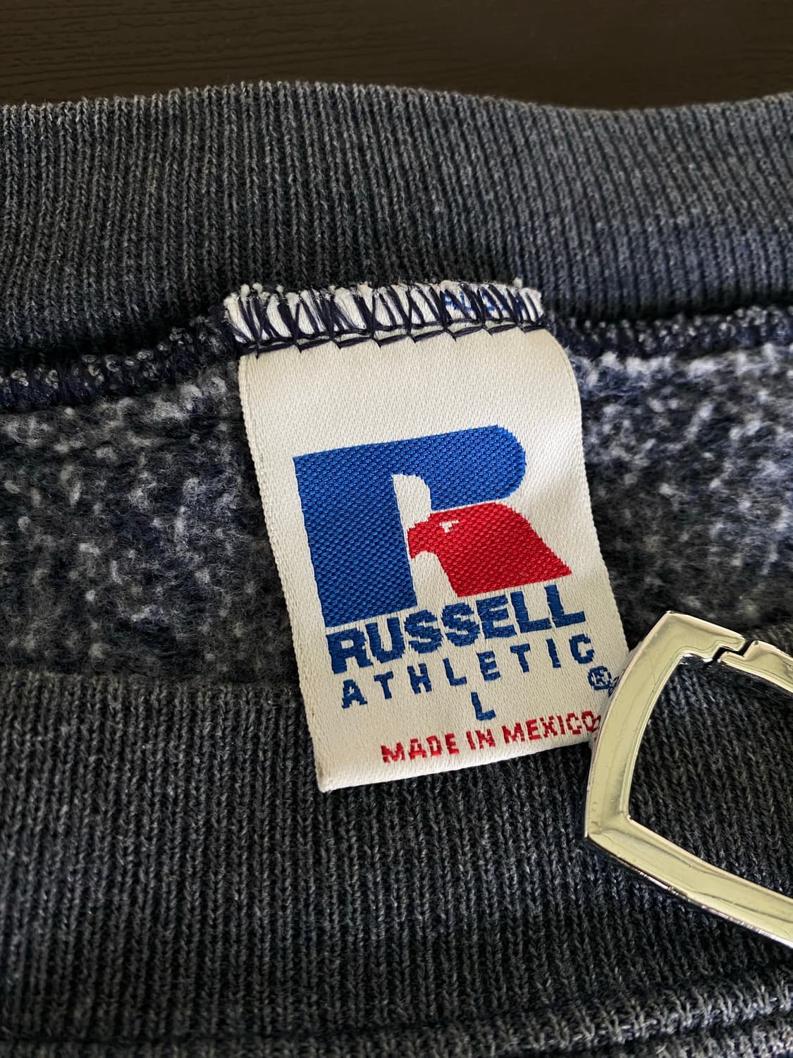 (L) 90s 빈티지 러셀 스웻셔츠 다크그레이 상품이미지3