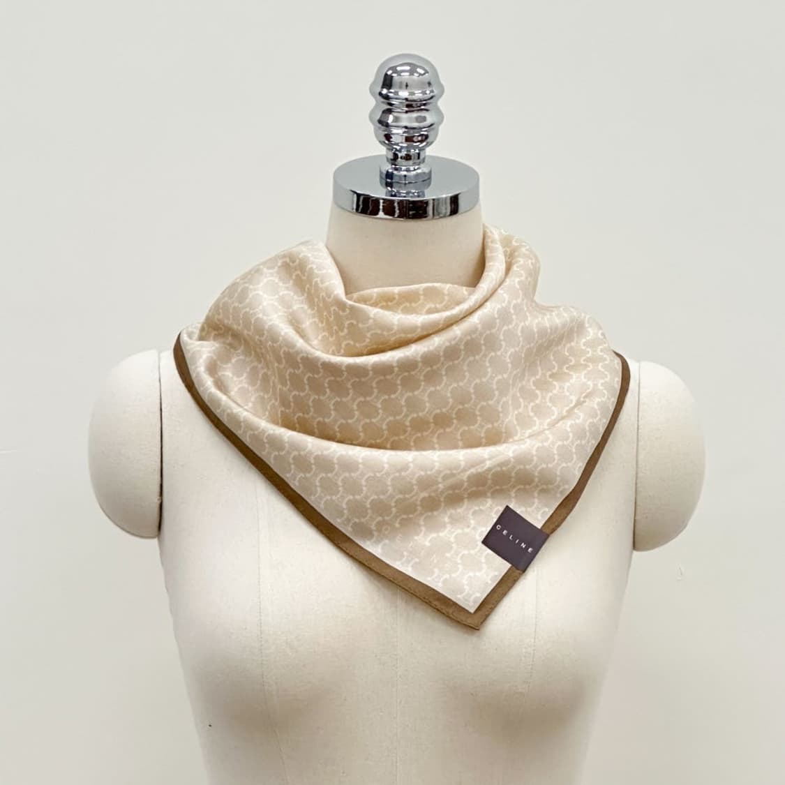 (새상품) celine / 셀린느 실크혼방 쁘띠스카프 상품이미지8