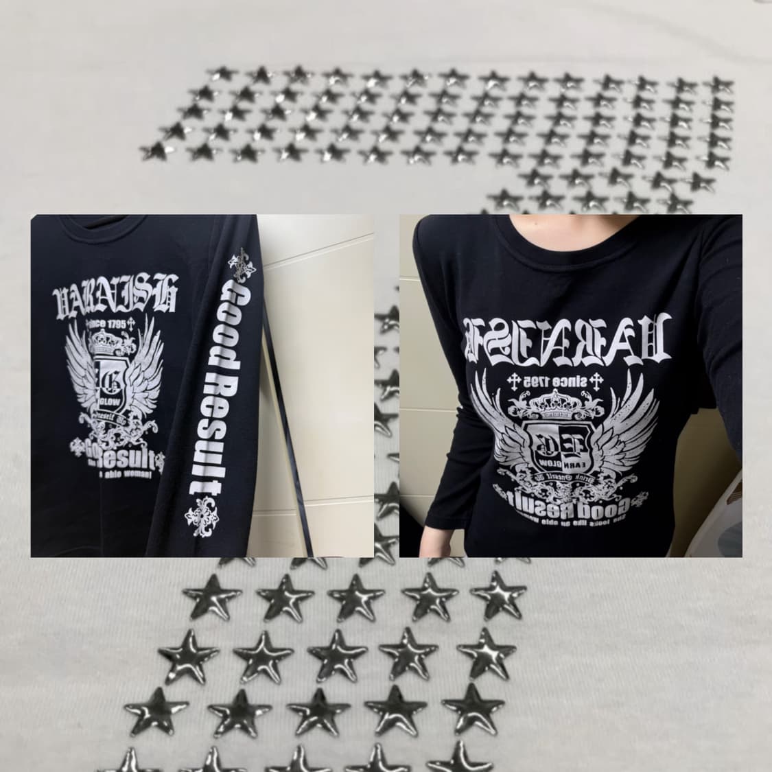 y2k 펑크 락시크 롱슬리브 상품이미지2