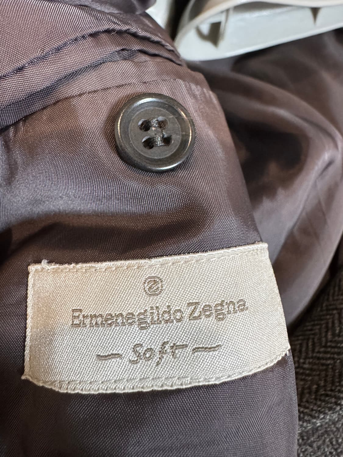 에르메네질도 제냐 해링본 울 자켓 상품이미지6