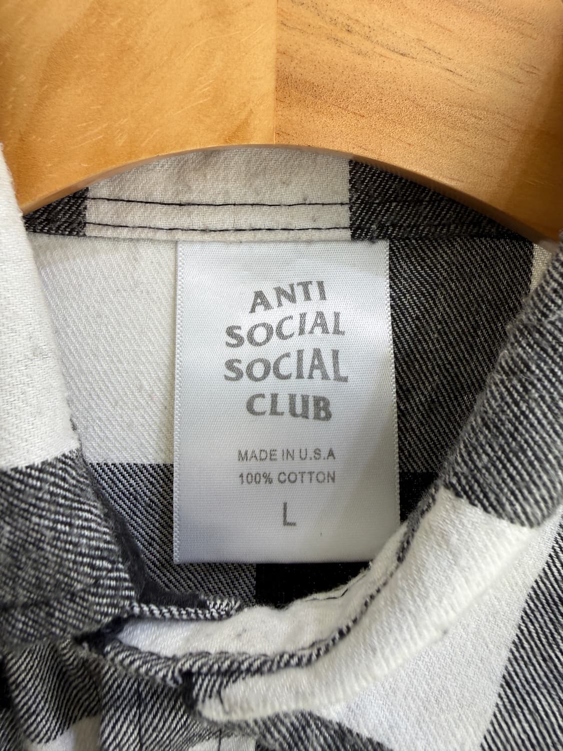 ANTI SOCIAL SOCIAL CLUB (Made in USA) 셔츠 상품이미지5