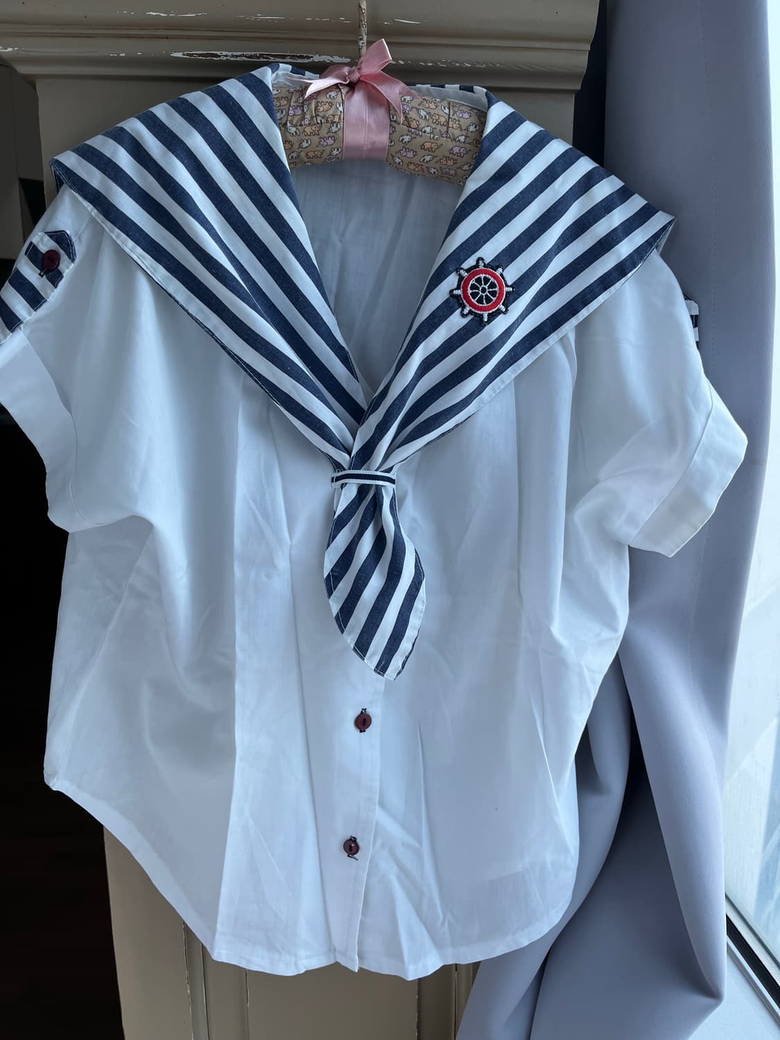 프랑스빈티지 세일러셔츠 상품이미지1