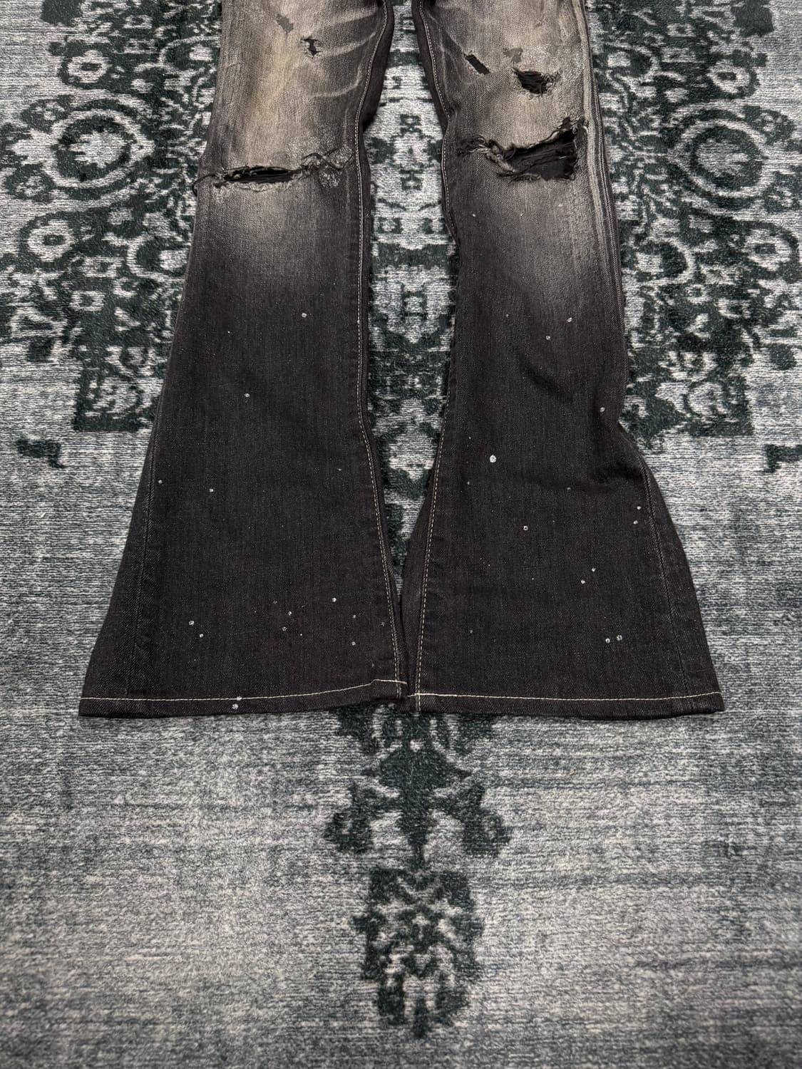 Vanquish 00s silver lame coating boots c 상품이미지5