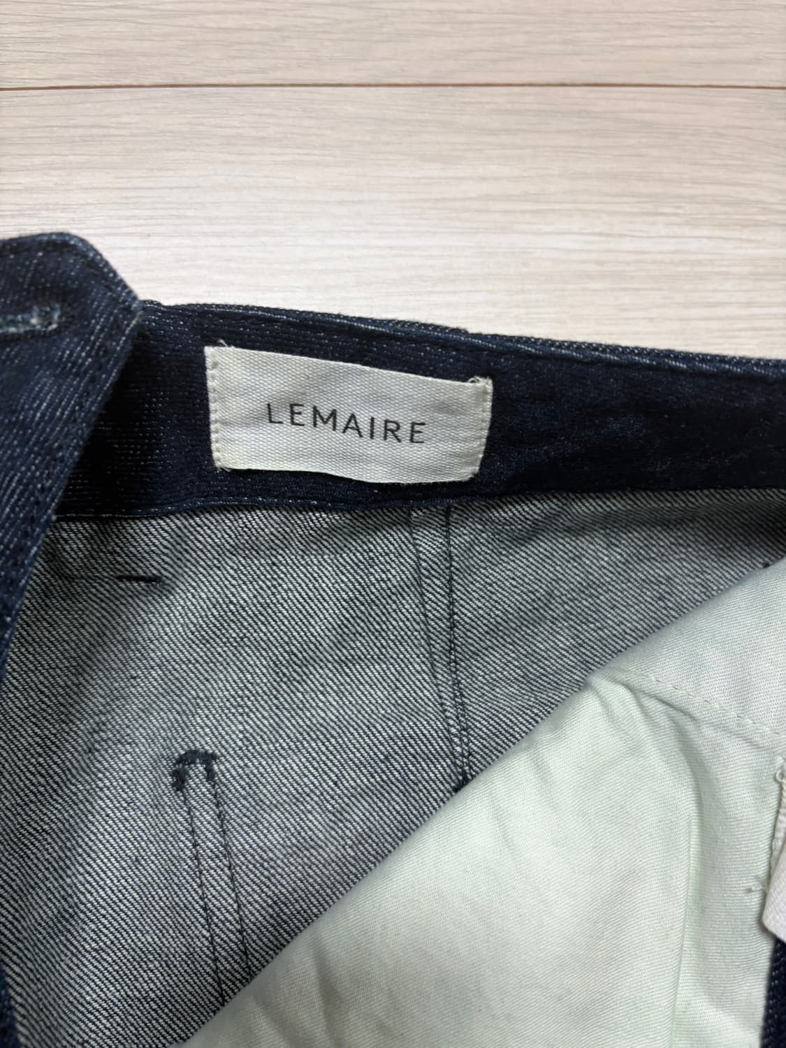 르메르 인디고 트위스트 팬츠 L사이즈 상품이미지3