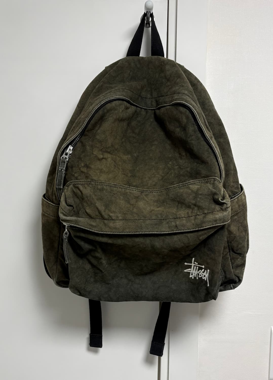 스투시 백팩 워시드블랙 상품이미지1