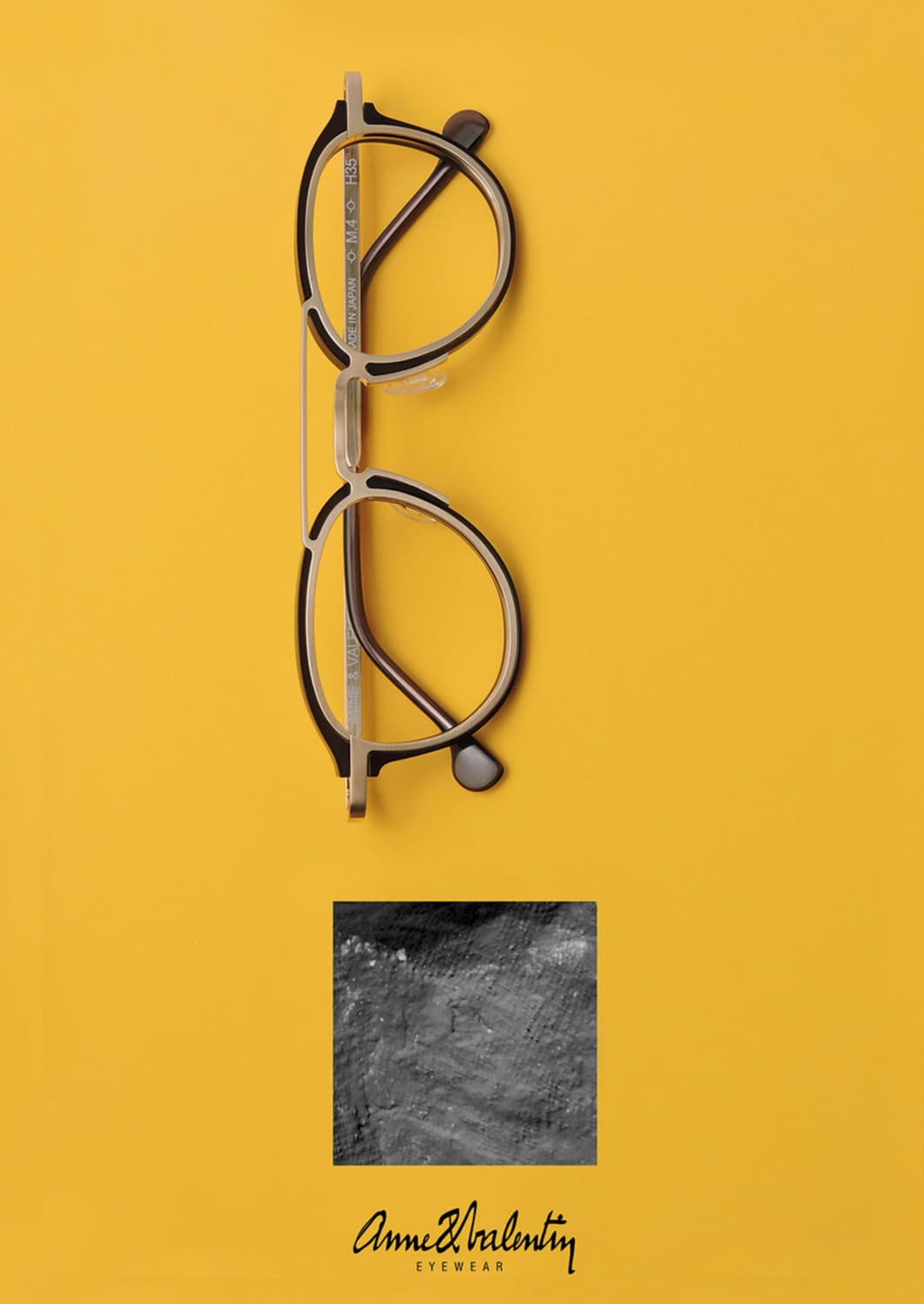 안네발렌틴 미니멀리스트 투브릿지 티타늄 안경 0188 상품이미지9