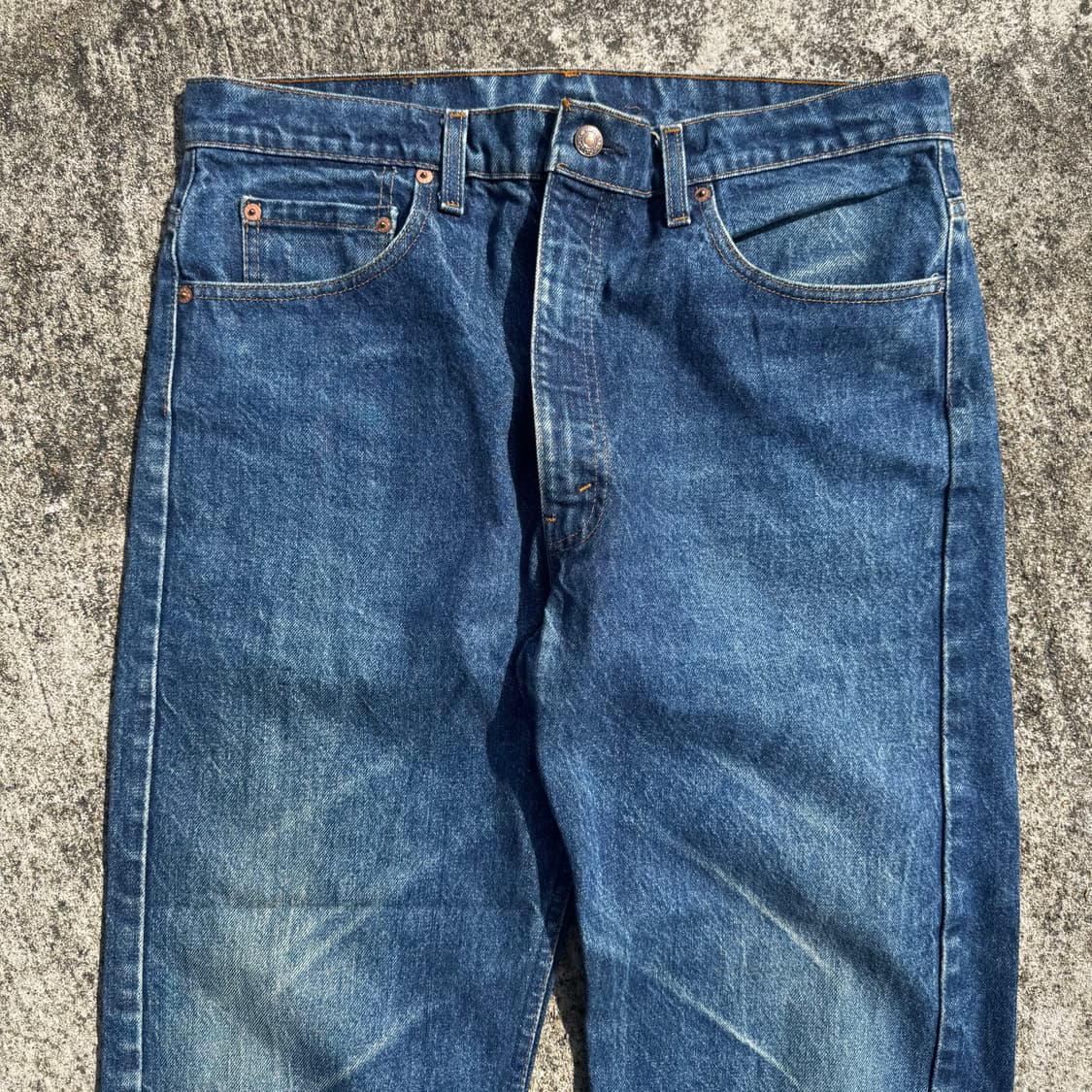 [37] 90s 리바이스 505 블루 데님 팬츠 상품이미지3