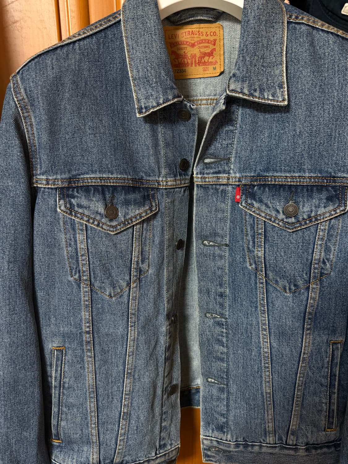리바이스 중청 데님자켓 상품이미지2