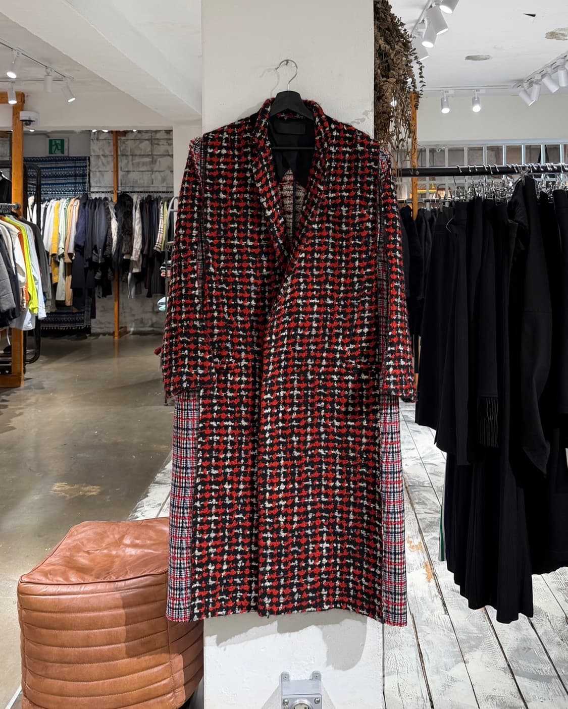 하이더 아커만 멀티컬러 트위드 코트 상품이미지1