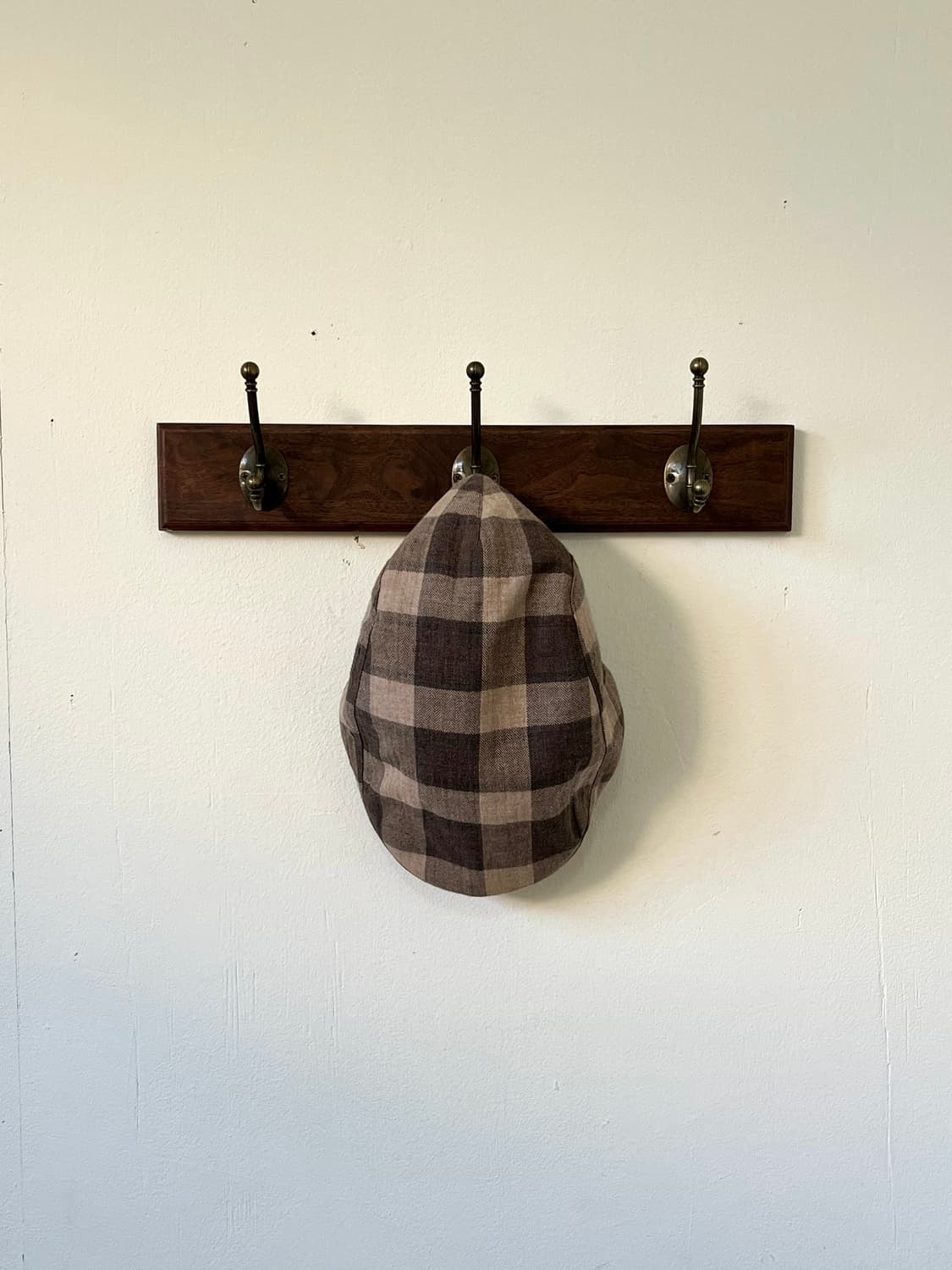 Japan vtg 클래식 체크 헌팅캡 상품이미지1