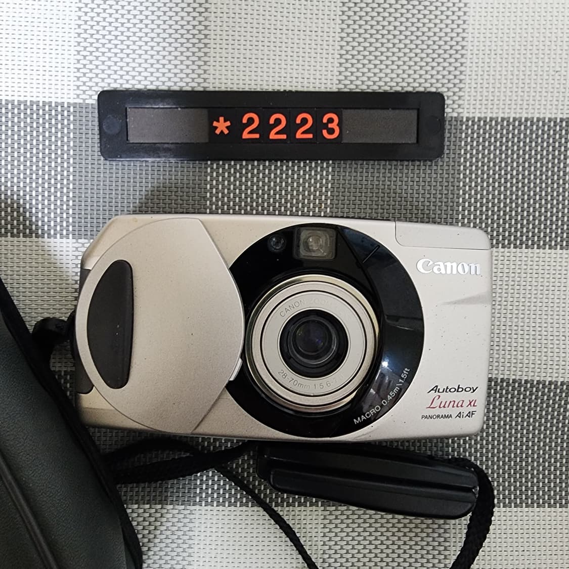 캐논 오토보이 루나 XL 파노라마 필름카메라 리모컨 파우치포함 상품이미지2