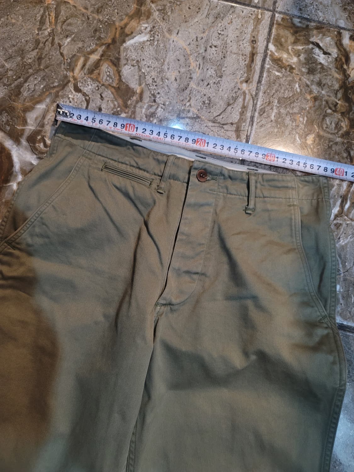 웨어하우스 덕디거 올리브 치노팬츠  상품이미지4