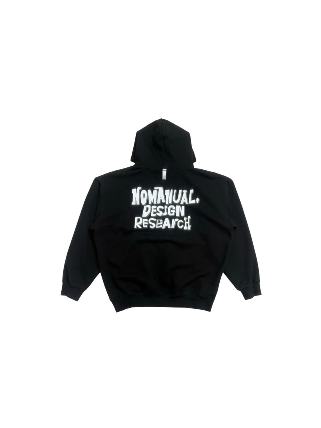 노매뉴얼 후드티 블랙 상품이미지2