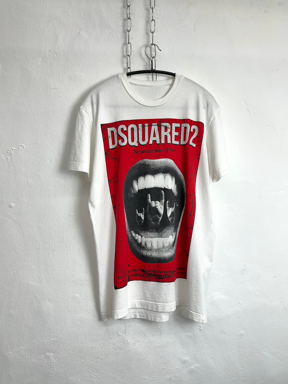 DSQUARED2 19SS “Be Savage” Rock Graphic  상품이미지3