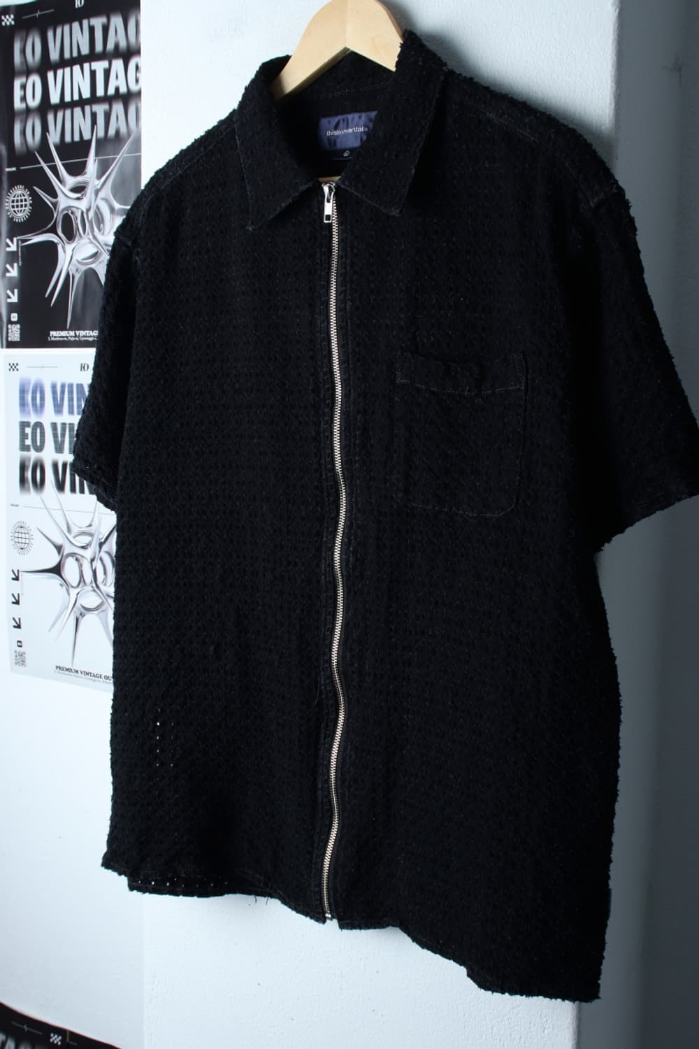 (XL-2XL) 디스이즈네버댓 집업 바람막이 점퍼자켓 반소매-H30700 상품이미지1