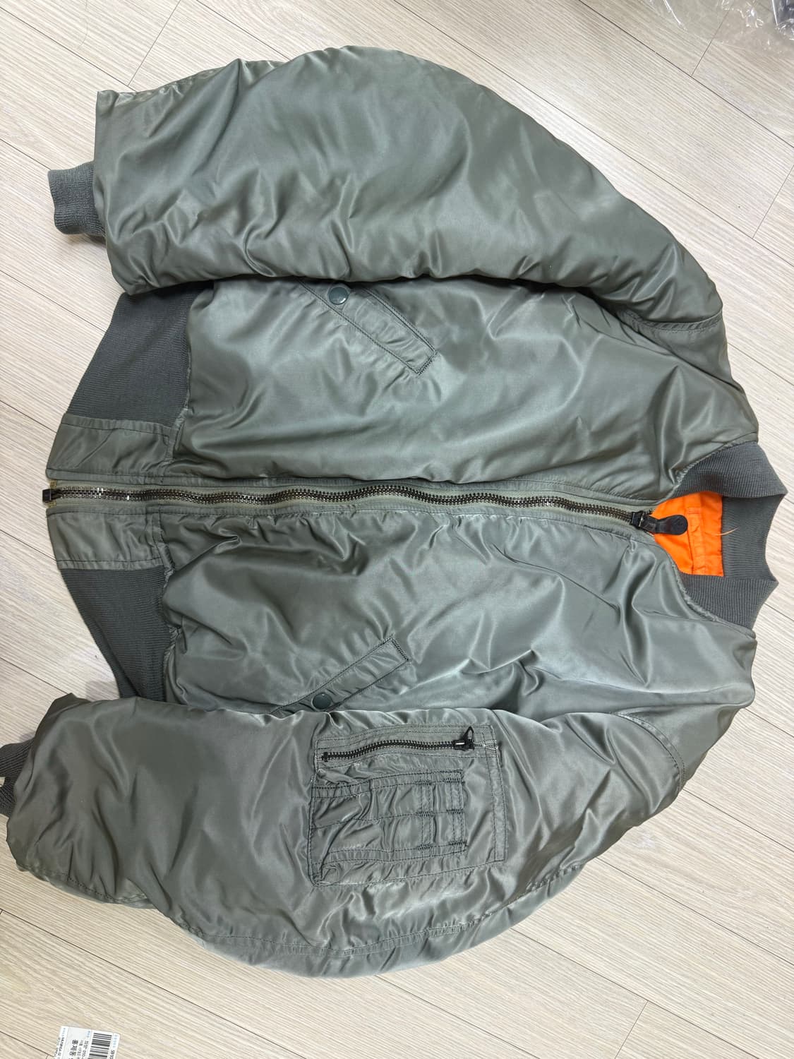 1968 정밀복각 90‘s MA-1 L사이즈 상품이미지1