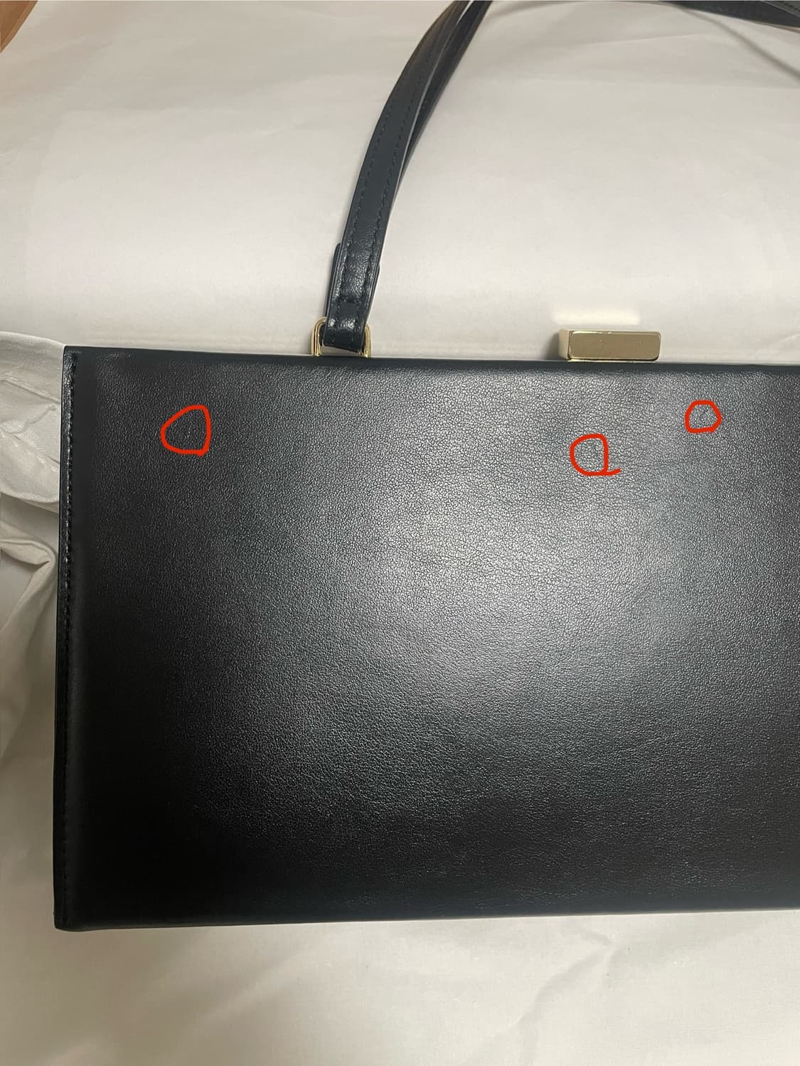 플로르 모나 미디엄 프레임 백 블랙 상품이미지5