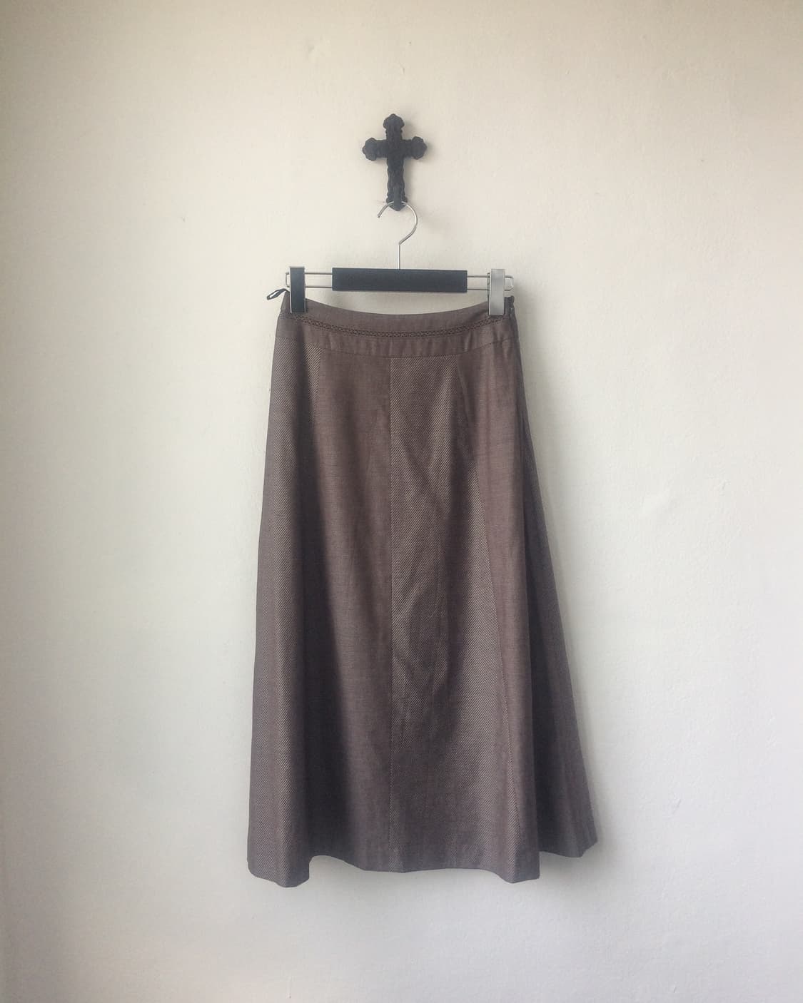 Line detail long skirt 상품이미지1