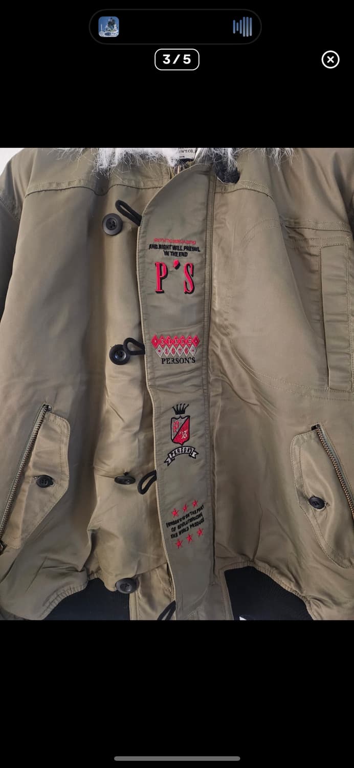 퍼슨스 Person's 숏 점퍼 상품이미지3