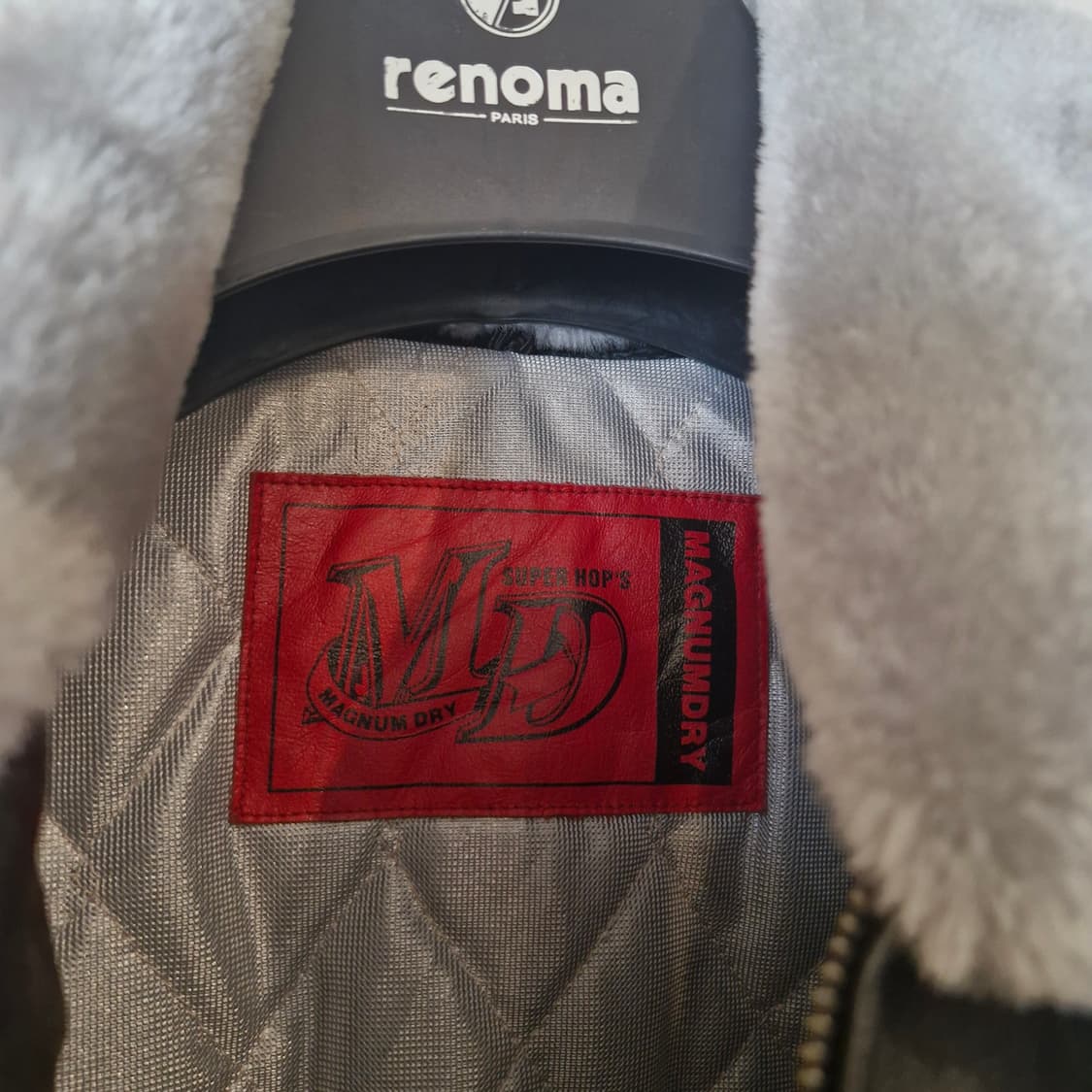 보아털 가죽 자켓 L~ 상품이미지3