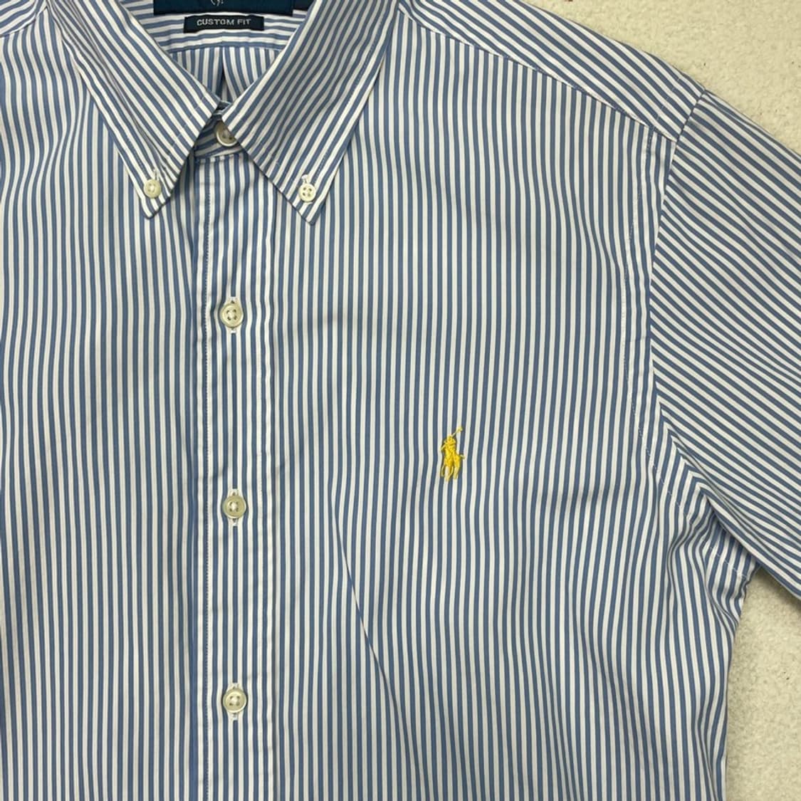 POLO RALPH LAUREN 스트라이프 반팔셔츠 M 상품이미지2