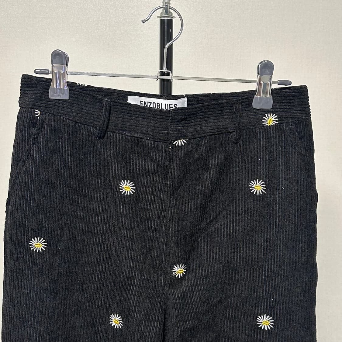 엔조블루스 코듀로이 데이지 부츠컷 팬츠 S 상품이미지6