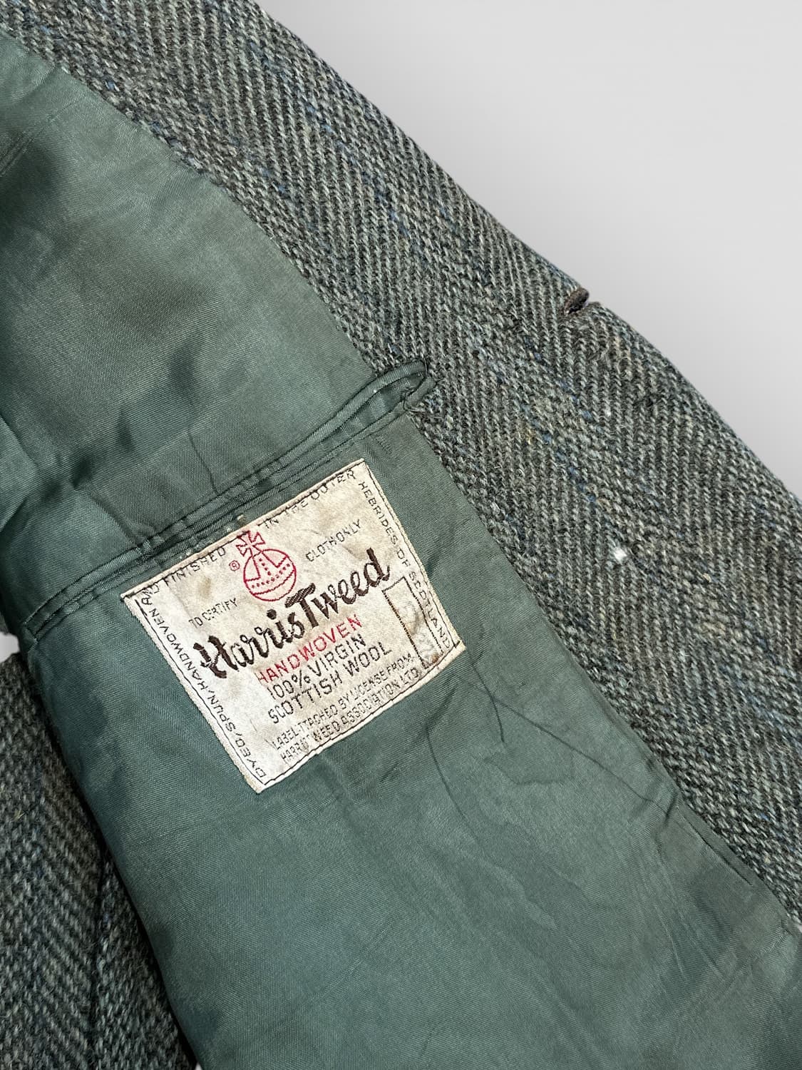Harris Tweed vintage jacket 상품이미지4
