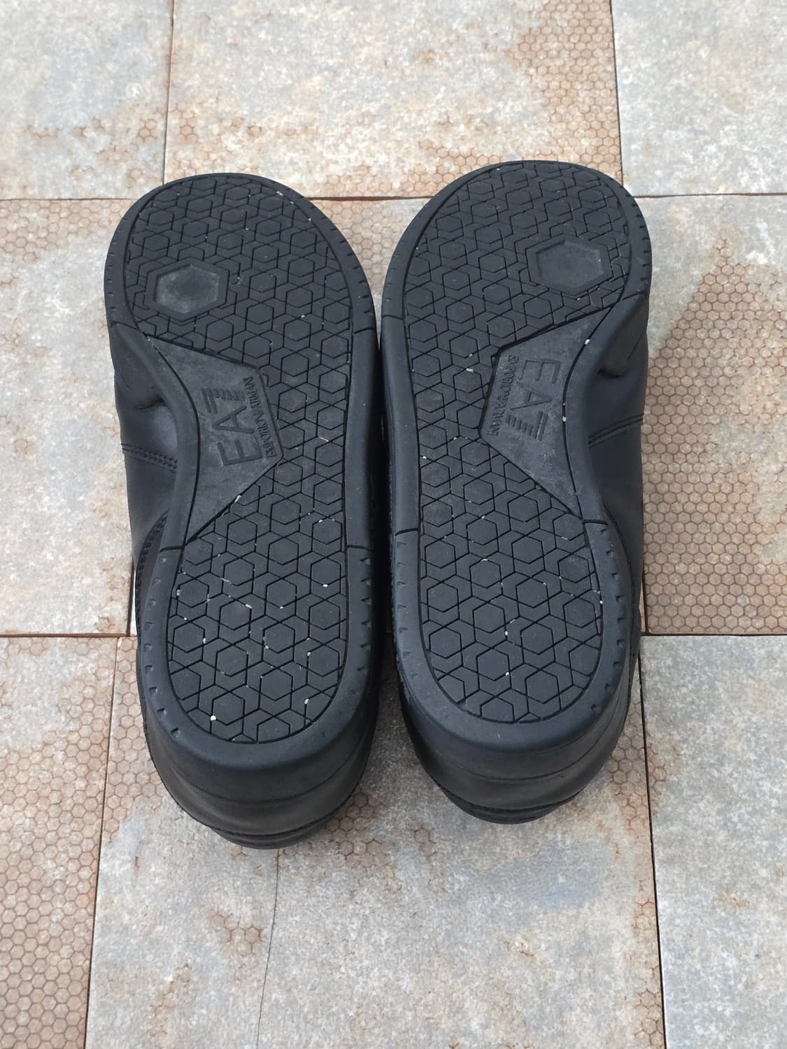 (265)엠포리오 아르마니 블랙 레더 상품이미지8