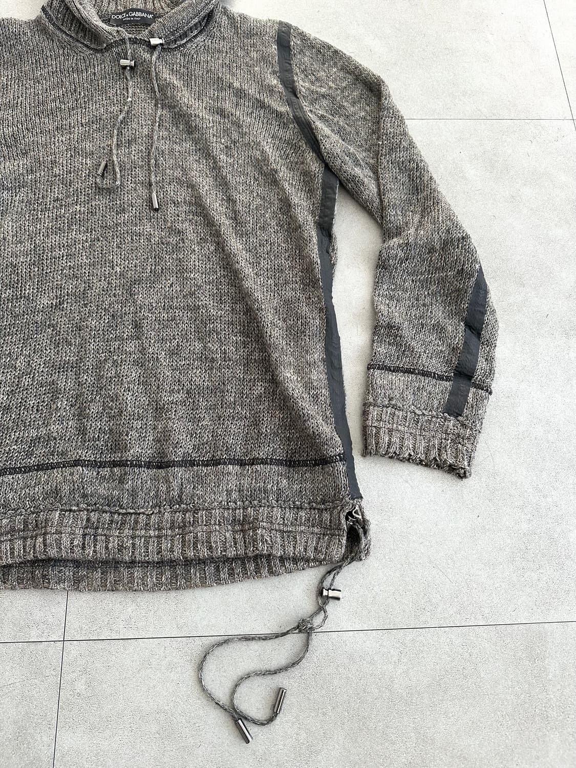 돌체앤가바나 아카이브 비니핏 후드 니트 상품이미지5