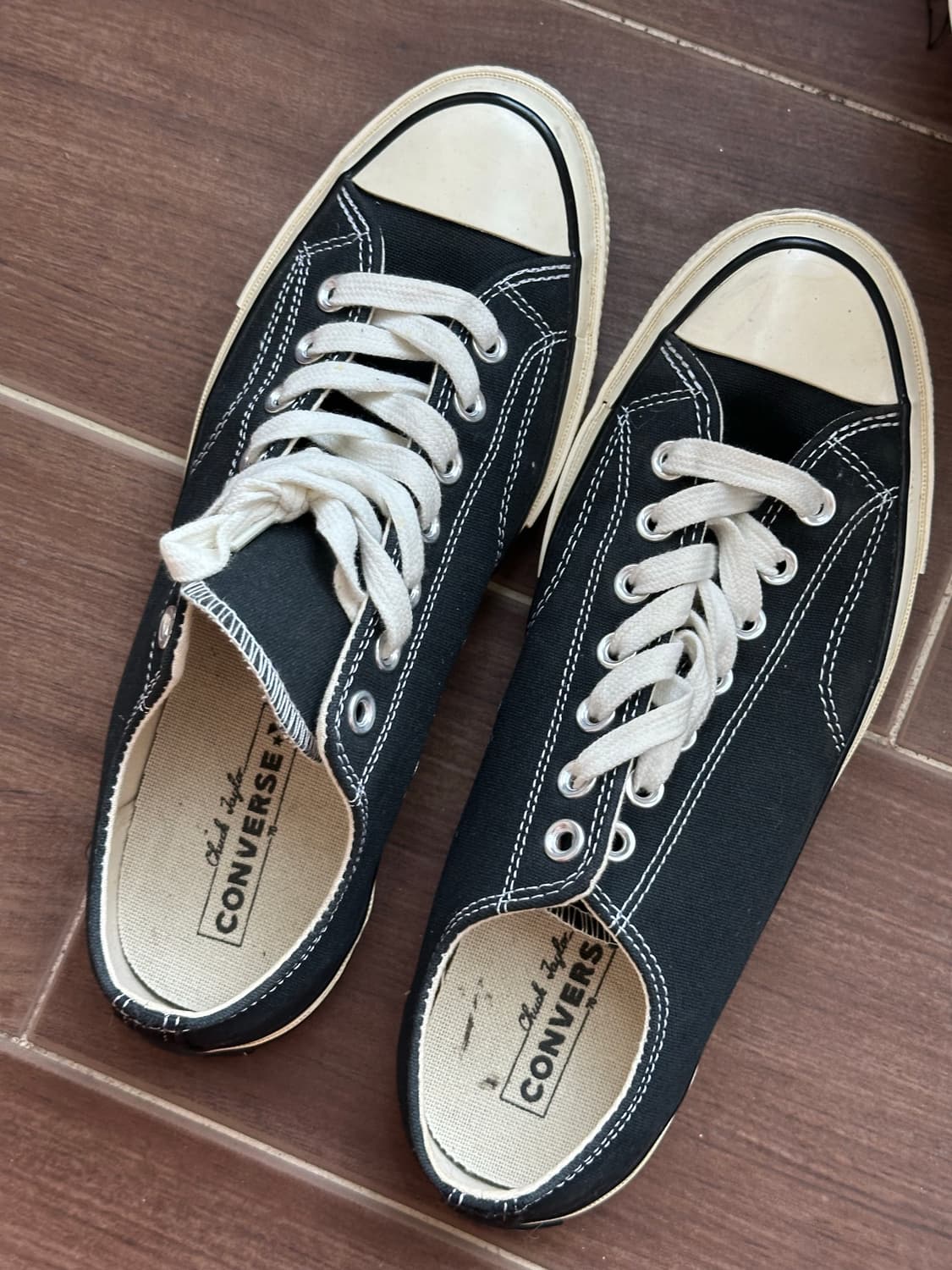 컨버스 척 70 로우 블랙 270mm 상품이미지3