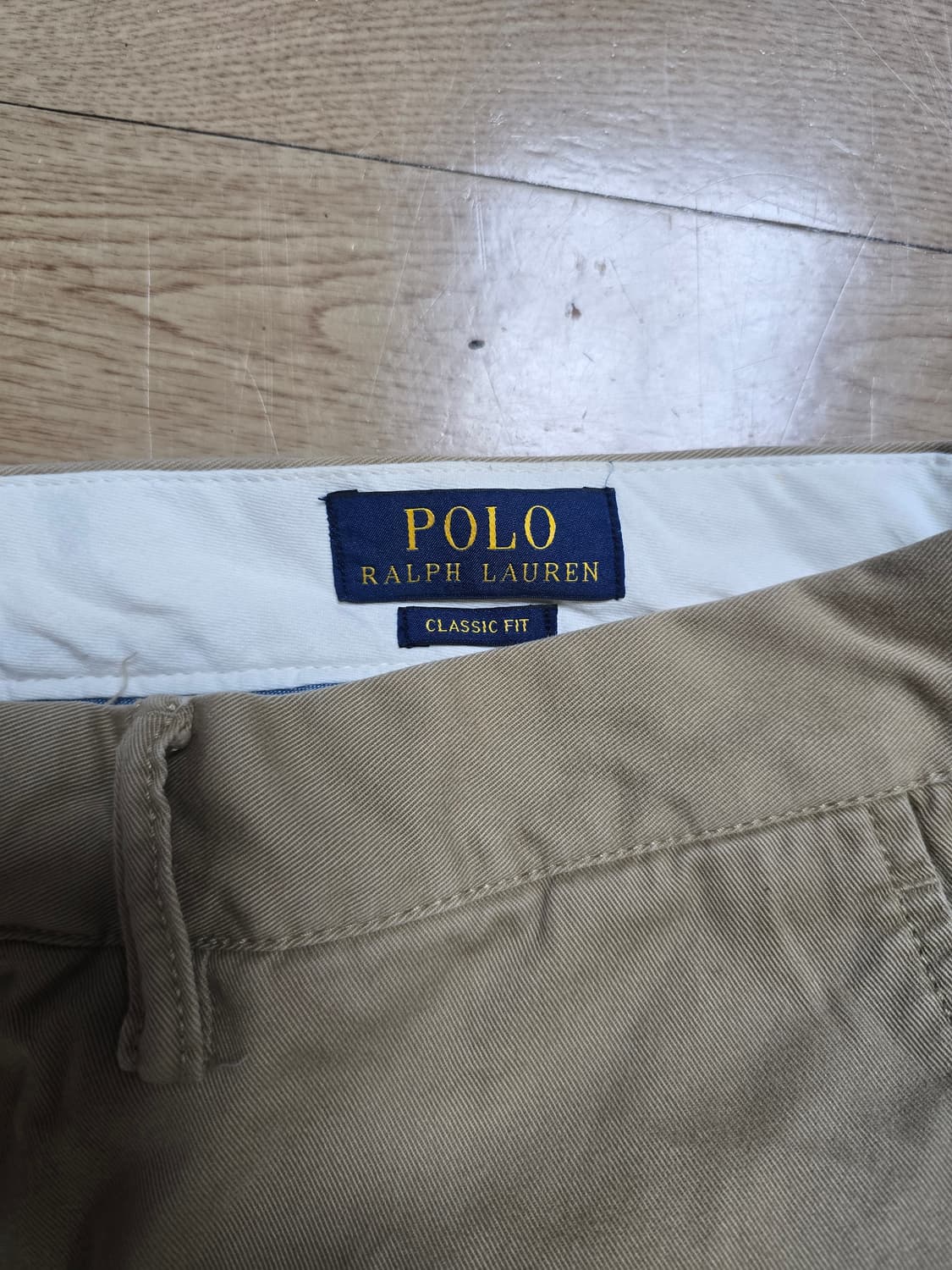 폴로 클래식핏 자수 치노 33사이즈 상품이미지3