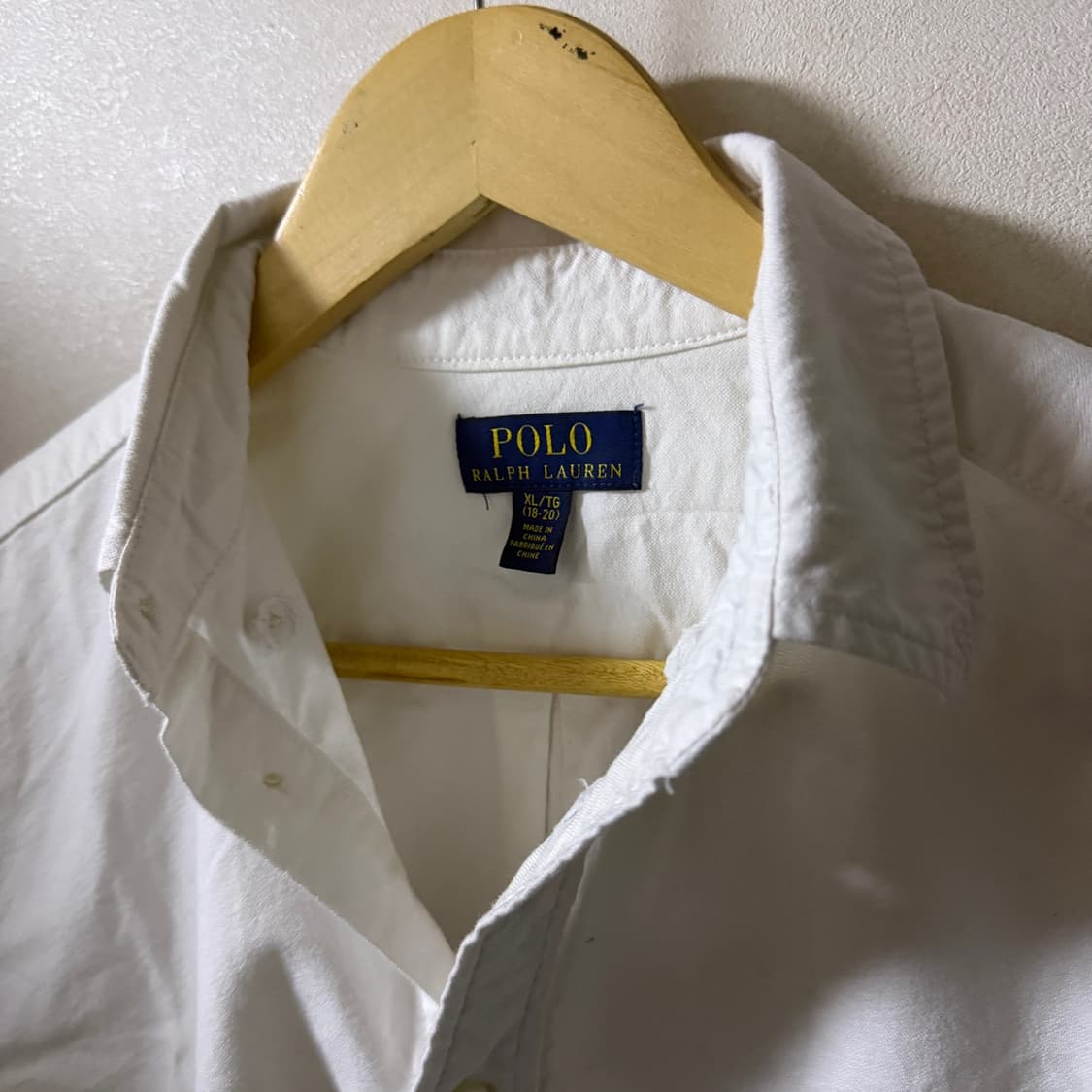 폴로 랄프로렌 옥스포드 보이즈 셔츠 XL (여성 66정도) 상품이미지3